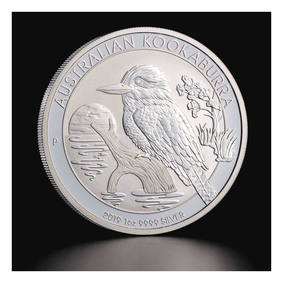 1 oz Silver coin Australian Kookaburra, previous years - Tavex Norway