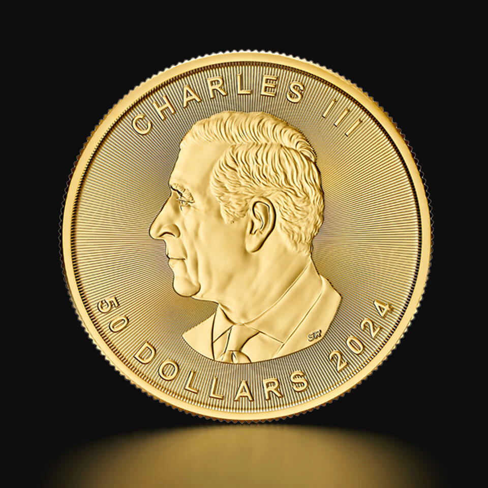 1 oz Canadian Maple Leaf Gold Coin Tavex Norway